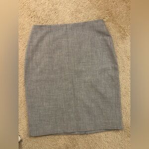 Banana Republic Gray Pencil Skirt